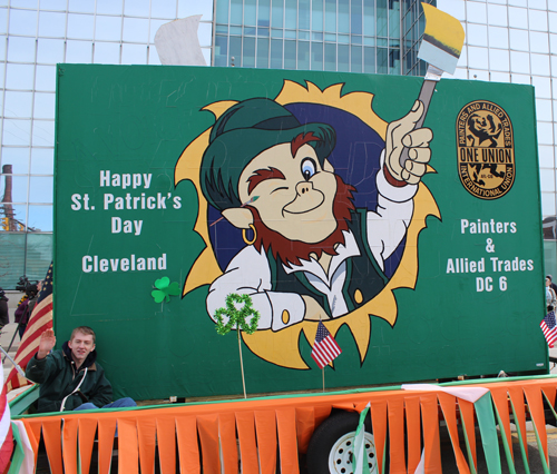 painters union 2019 Cleveland St. Patrick's Day Parade